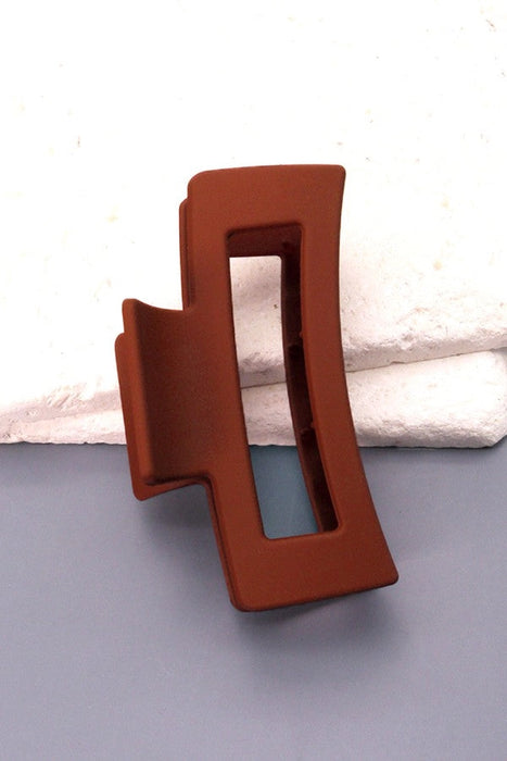 Matte Hair Claw Clip