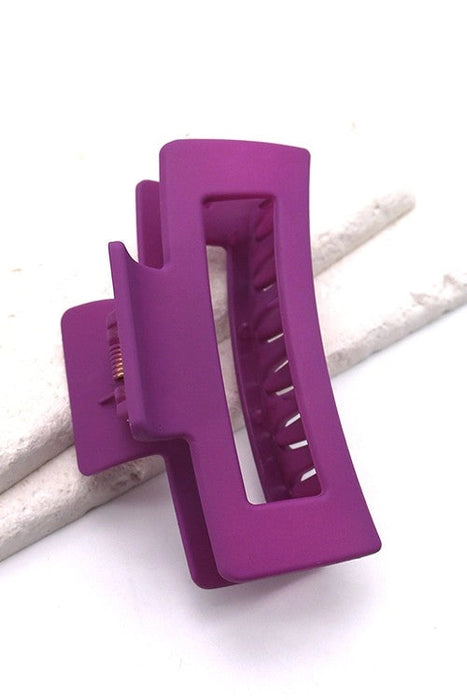 Matte Hair Claw Clip