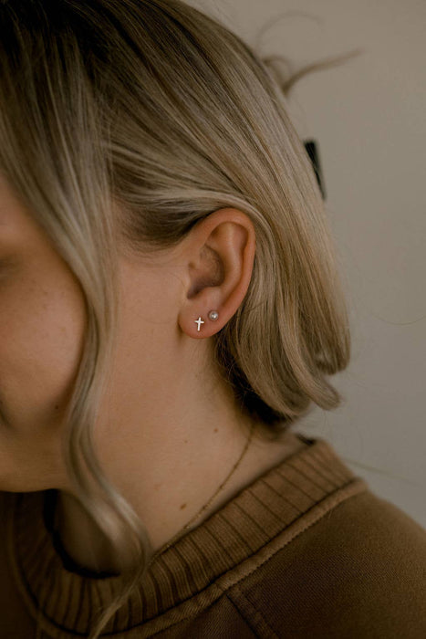 Deeply Known & Fully Loved Cross Earrings