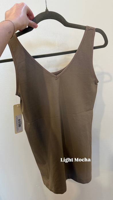 Curvy Buttery Soft Reversible Tank Top