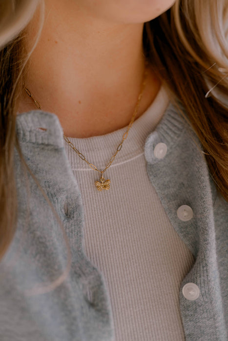 2 Corinthians 5:17 Butterfly Necklace