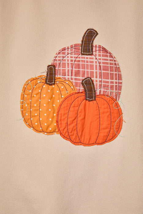 Fall Pumpkin Applique Sweatshirt
