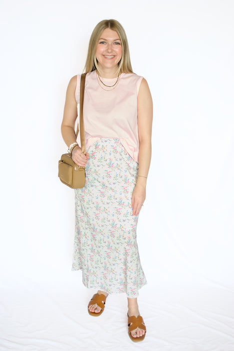 The Garden Party Midi Skirt