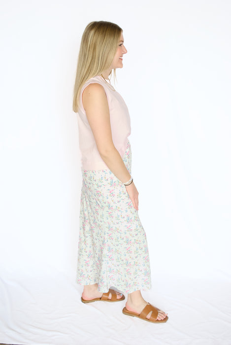 The Garden Party Midi Skirt