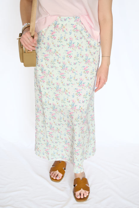 The Garden Party Midi Skirt