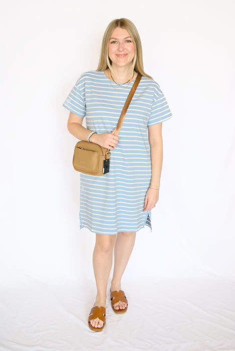 Striped T-Shirt Mini Dress