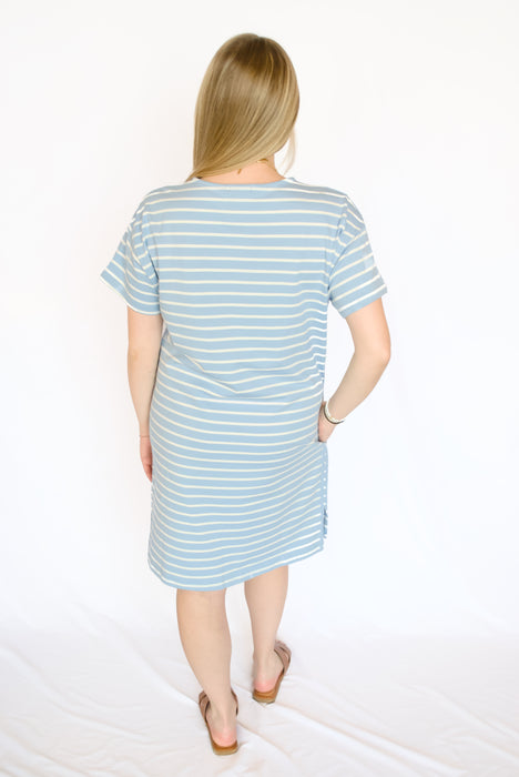 Striped T-Shirt Mini Dress