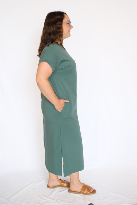 Cotton Midi T-Shirt Dress