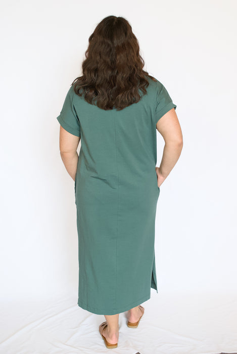 Cotton Midi T-Shirt Dress