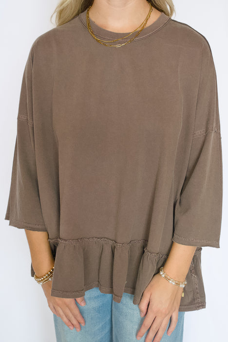 The Willow Mineral Washed Tunic