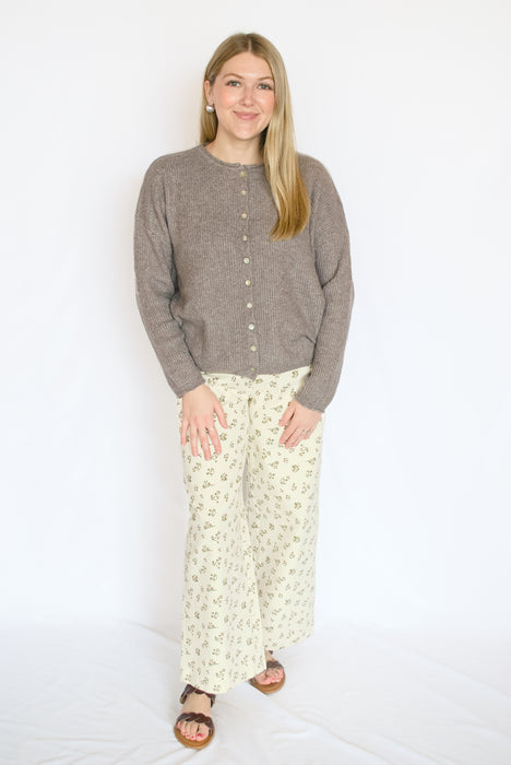 Cozy Button Down Sweater Cardigan