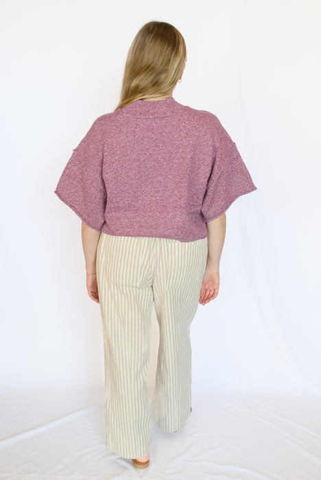 The Harper Mock Neck Sweater Top