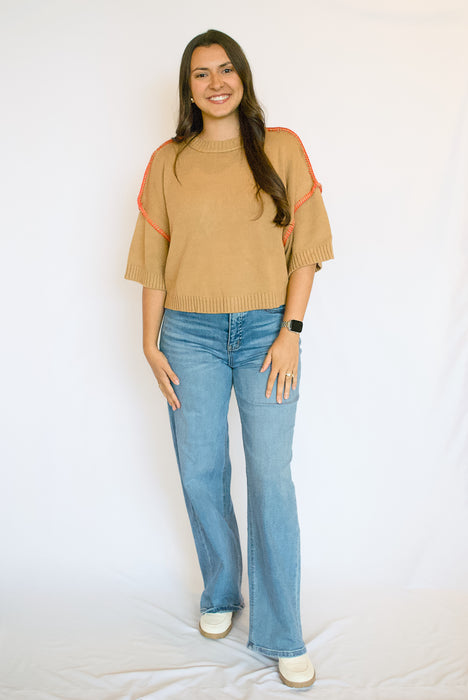 Super High Rise Baggy Wide Leg Jeans | Dark Wash Tummy Control Denim