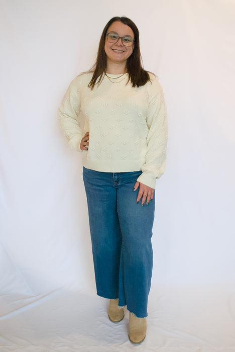 Pom Pom Knit Sweater