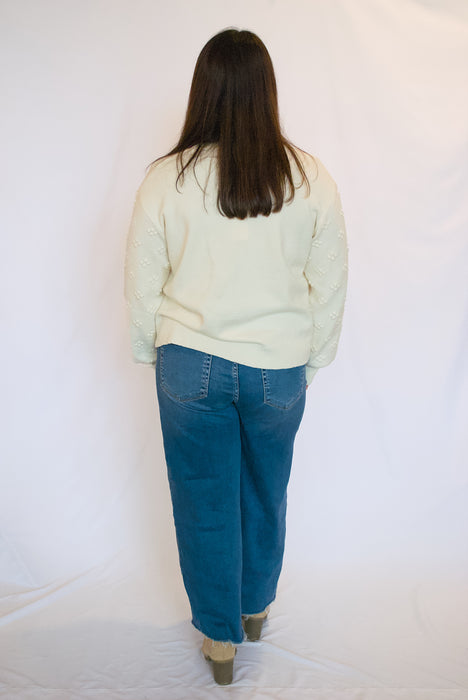 Pom Pom Knit Sweater