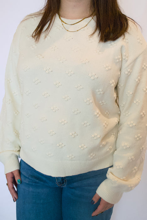 Pom Pom Knit Sweater