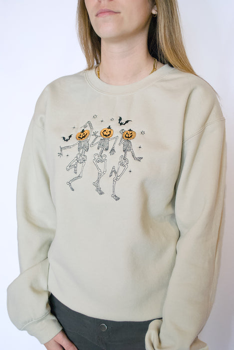 Dancing Skeletons Crewneck Sweatshirt