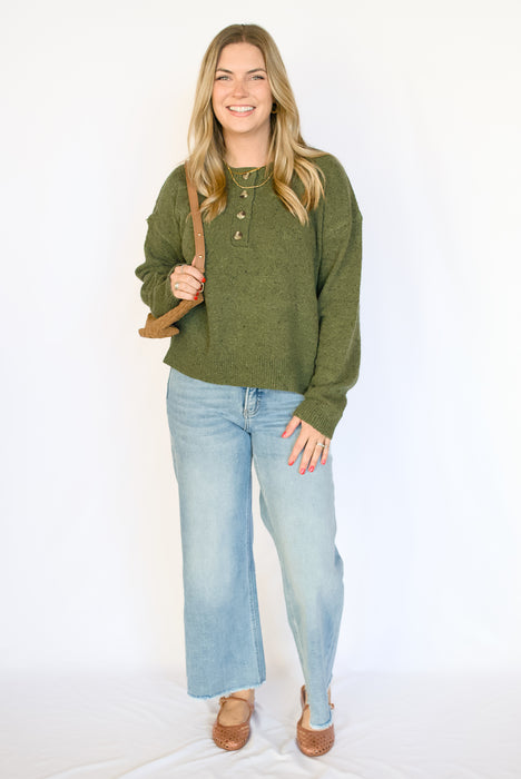 Tummy Control High Rise Wide Leg Ankle Jeans