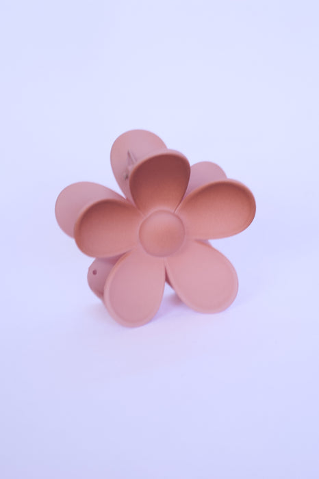 Matte Flower Hair Claw Clip