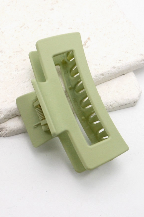 Matte Hair Claw Clip