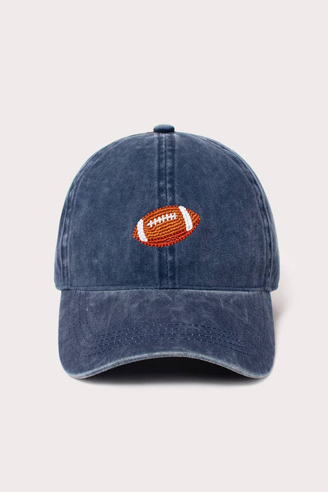 Game Day Football Baseball Cap