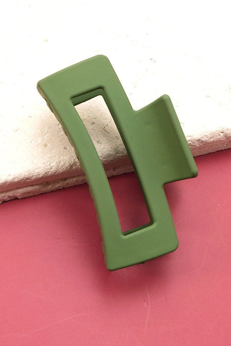 Matte Hair Claw Clip