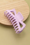 purple claw clip