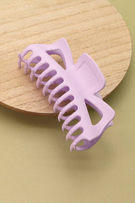 purple claw clip