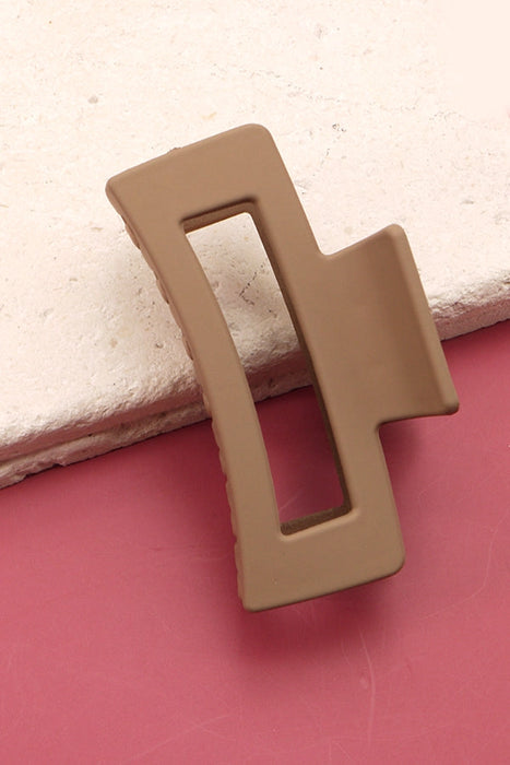 Matte Hair Claw Clip
