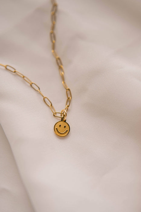 Psalm 16:11 Smiley Face Necklace